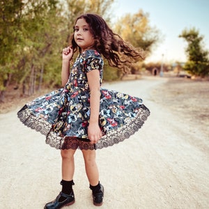 Girl’s “spooky princesses” dress
