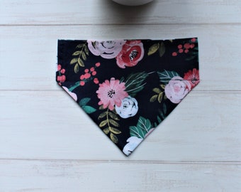 Dog Bandanas, Cat Bandanas, Blue Bandanas, Over the Collar Bandanas, Dog Scarfs, Floral Bandanas, Pet Gifts, Cat Scarfs, Pet Scarfs