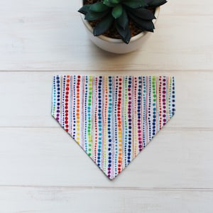 Dog Bandanas, Cat Bandanas, Blue Red Bandanas, Over the Collar Bandanas, Polka Dot Bandanas, Dog Scarfs, Cute Bandanas, Pet Gifts, Dog Gifts