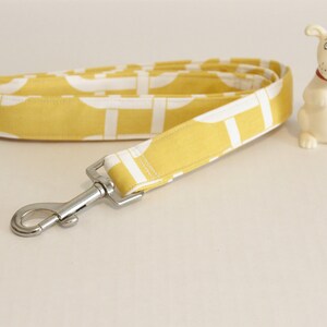 Dog Leash, Yellow Dog Leash, Trendy Dog Lead, Custom Dog Leash, Pet Leash, Cute Dog Leash, Handmade Dog Leash, Pet Gifts, Diana Dog Leash