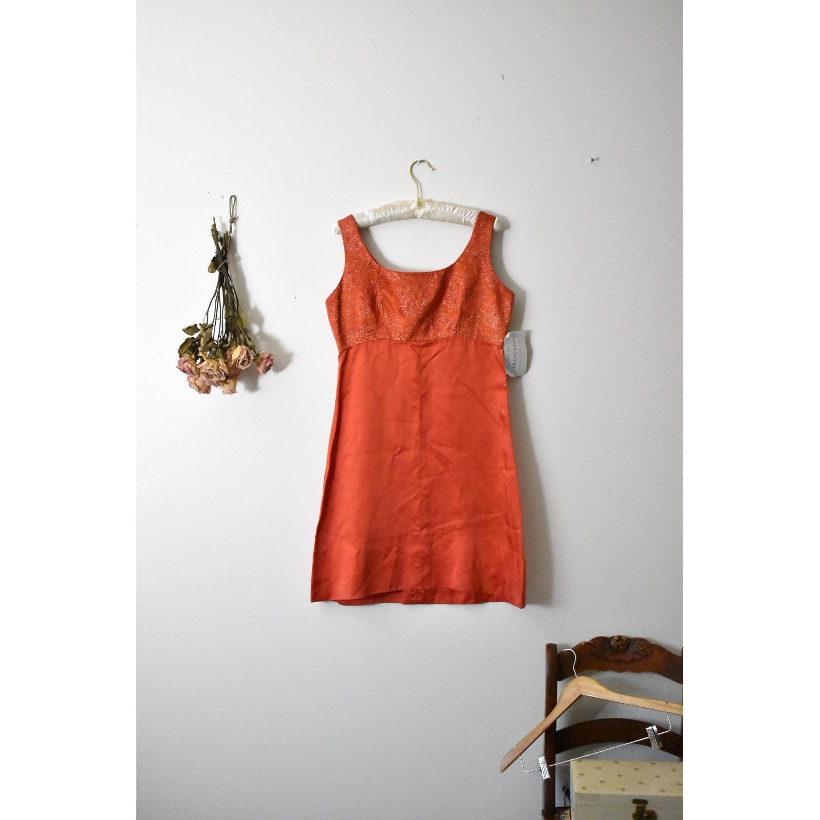 Orange Empire Waist - Etsy