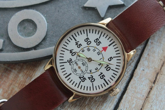 aviator style watch