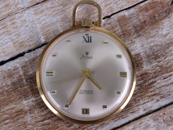Pocket watch STOWA, Antique vintage pocket watch,
