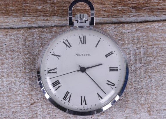 Antique pocket watch RAKETA, vintage pocket watch