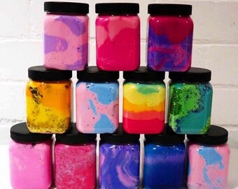 Butter Slime in Plastic Jar