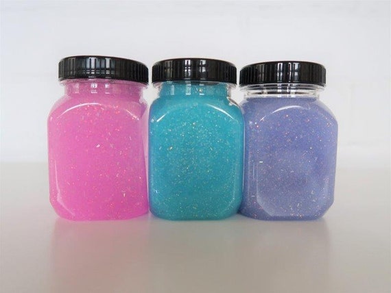 Glitter Slime in Plastic Jar 