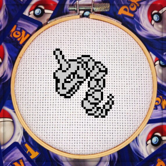 95 Onix  Pokemon cross stitch, Pokemon cross stitch patterns, Pixel art  pokemon