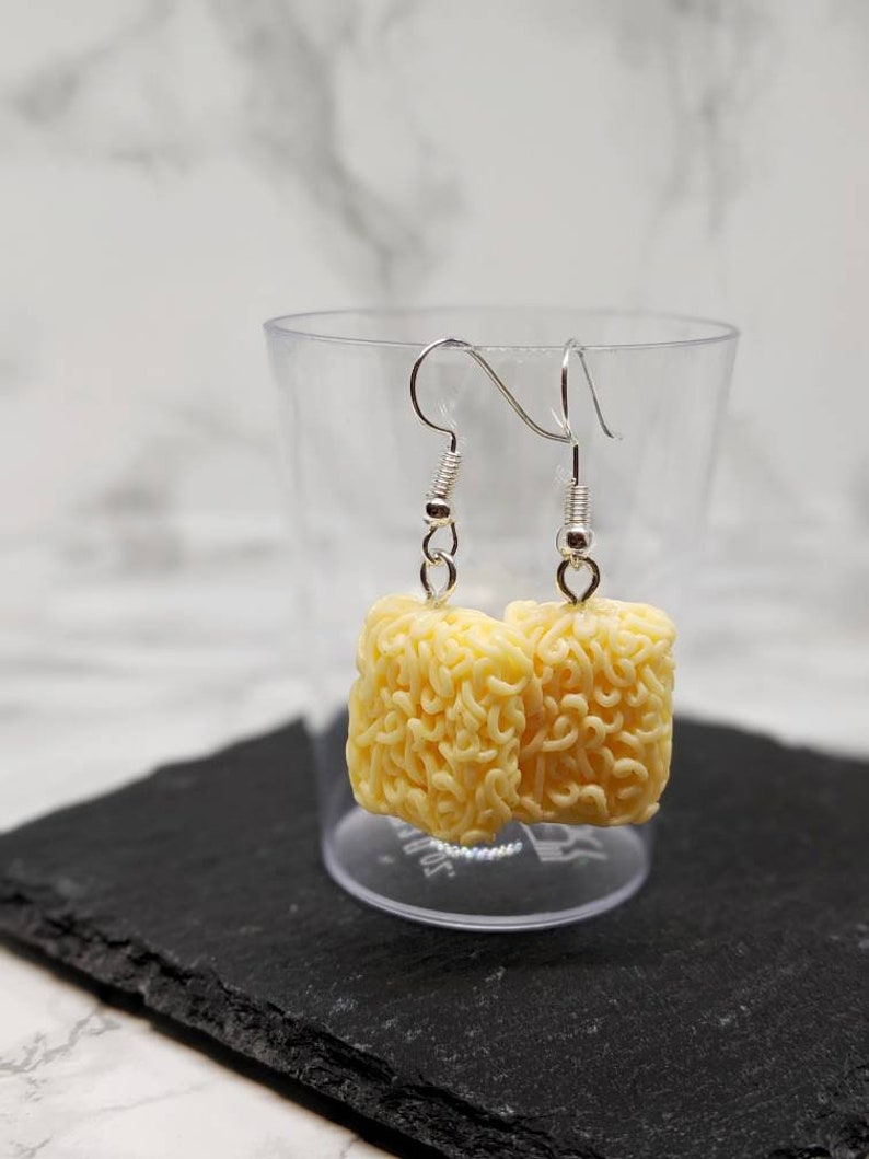 Ramen Noodle Packet Earrings. The 'Taste of Asia' | Etsy