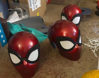 Your Favorite Neighborhood Spiderman Faceshell Made to Order