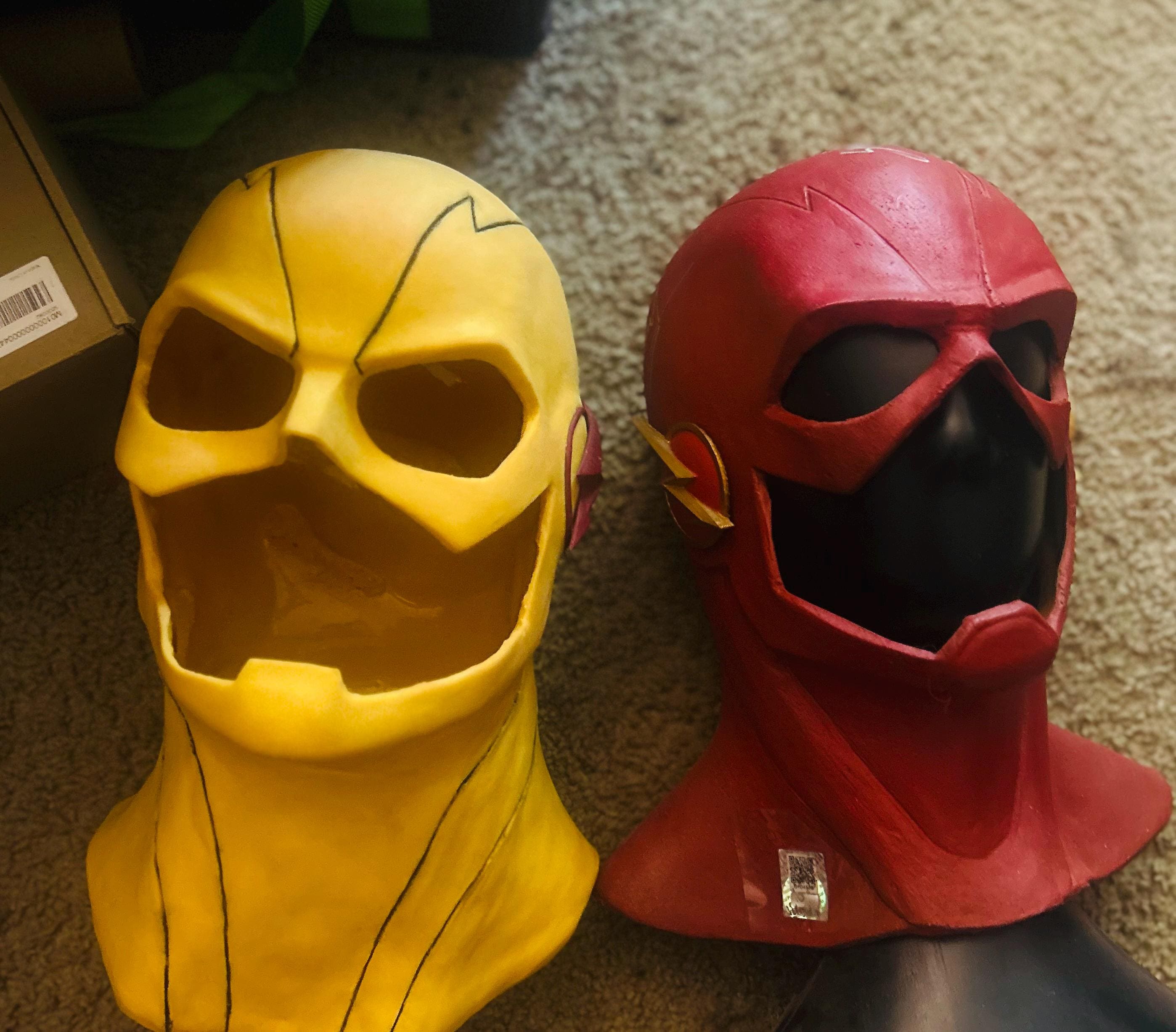 The Reverse Flash Mask - Etsy