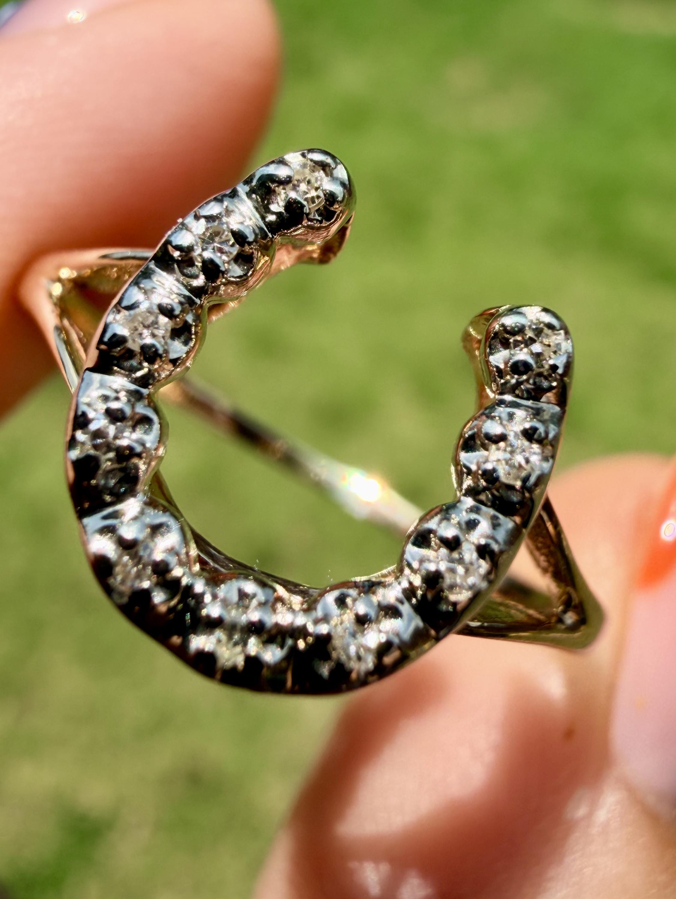 Horseshoe Ring Vintage - Etsy