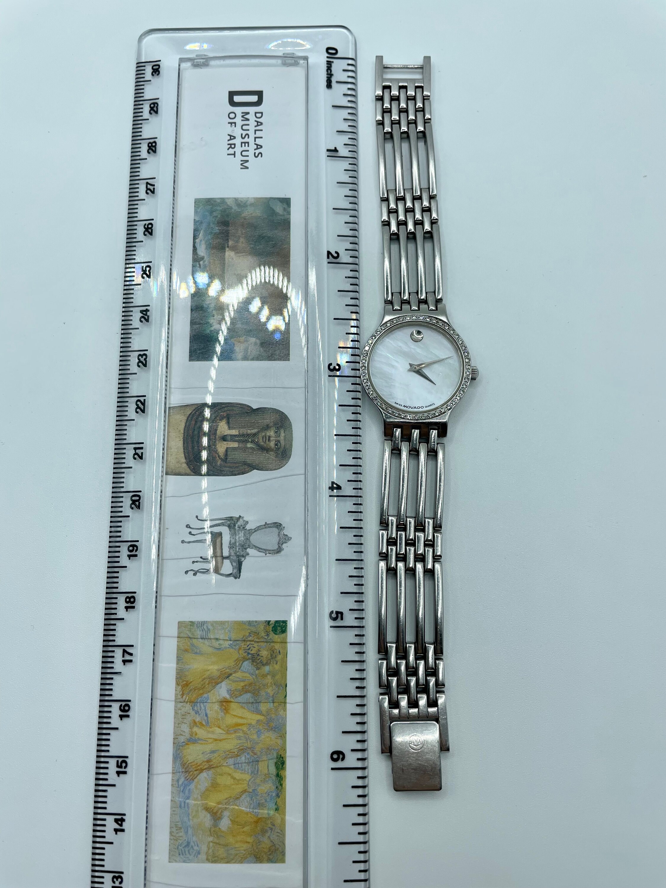 Vintage Movado Esperanza 28 Mm Stainless Steel Women's