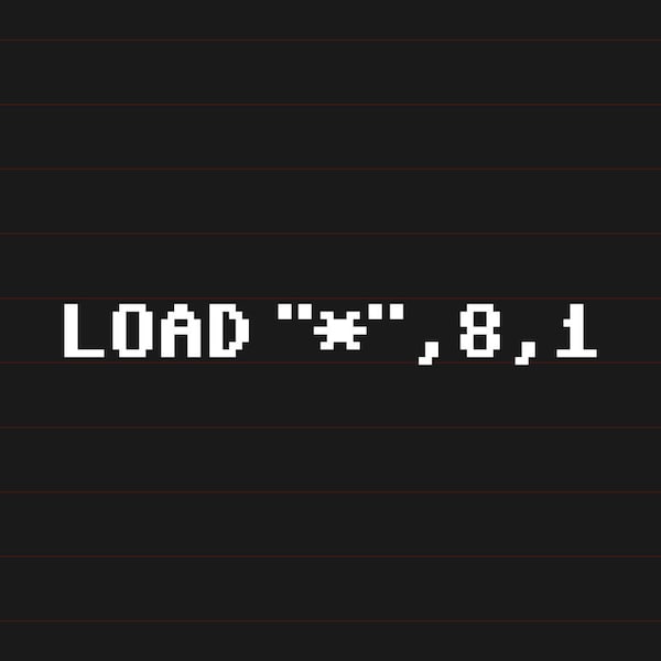 Load "*",8,1 Decal - Commodore 64 / 128