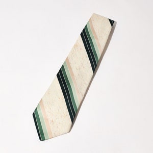 70s vintage JC Penney Contemporary striped neck tie
