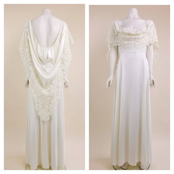 70s Ilgwu Carol Gowns By Mr Walter Romantic Draping Bohemian Etsy