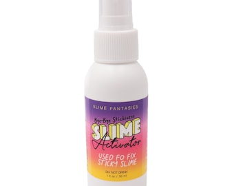 Slime Activator Spray, Sticky Slime, Non-Sticky Slime, Slime Shops, Slime Fantasies