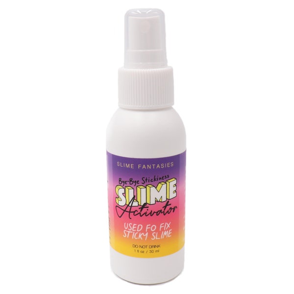 Slime Activator Spray, Sticky Slime, Non-Sticky Slime, Slime Shops, Slime Fantasies