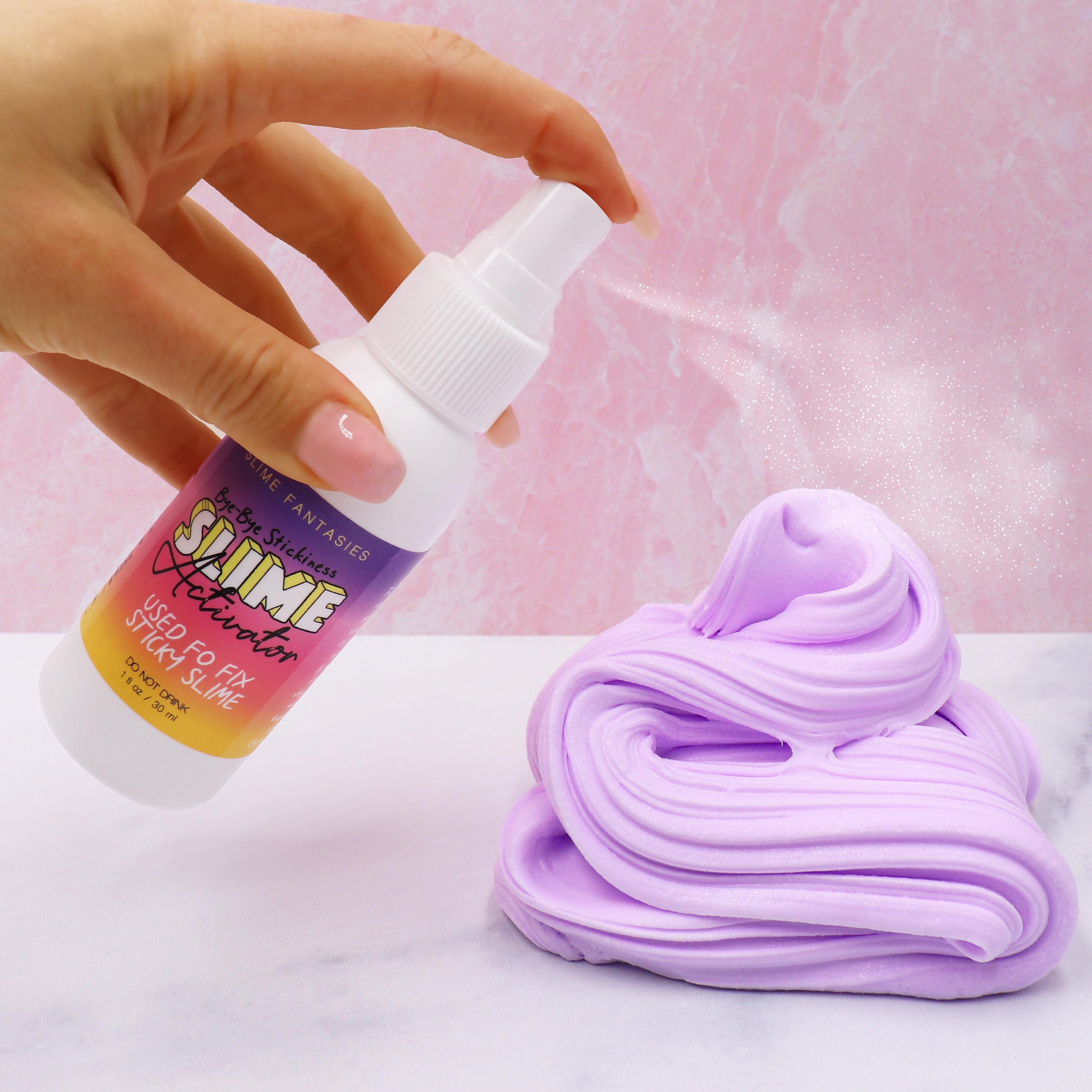 How to Make DIY Glitter Slime: Glue + Slime Activator (Borax Solution)