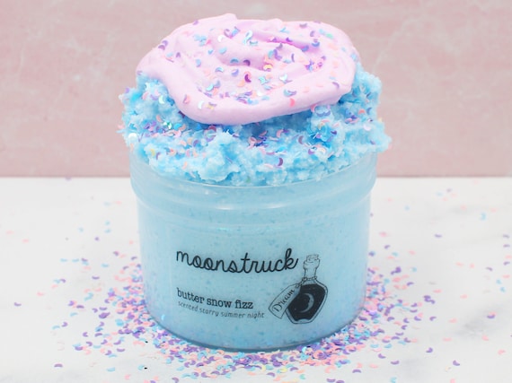 Aromatherapy Bye Bye Stress | Pastel Purple Butter Slime