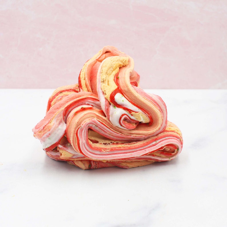 A Slice of Italy DIY Slime Kit Cloud Creme Slime Pizza Etsy