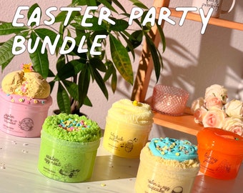 Easter Bundle, Easter Slimes, Easter Slime Gif, Unique Easter Gift, Cute Slimes, Scented Slime Bundle, Slime Shops, Slime Fantasies