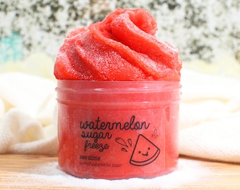 Watermelon Sugar Freeze, Icee Slime, Watermelon Scented Slime, Summer Slime, Cute Slime, Watermelon Gift, Slime Shops, Slime Fantasies