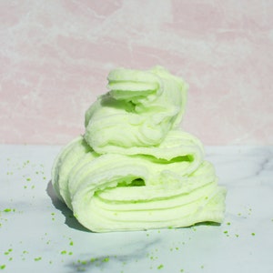 Cucumber Melon Freeze, Green Icee Slime, Cucumber Melon Scented Slime, Satisfying Snow Slime, Refreshing Slime, Slime Shops, Slime Fantasies image 6