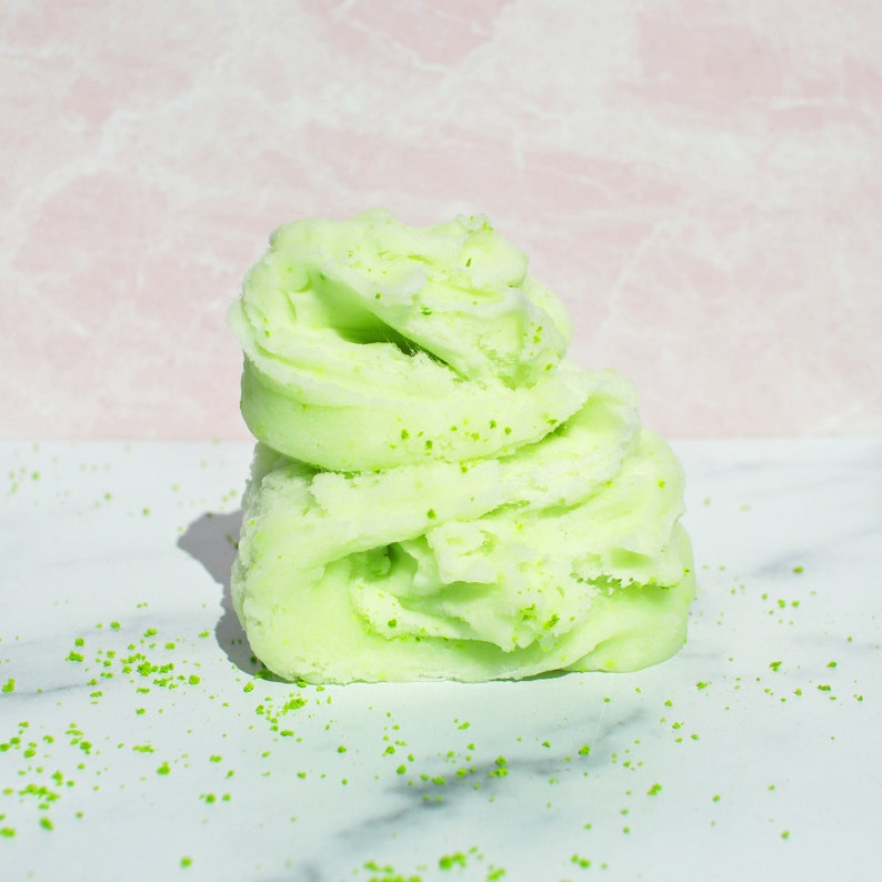 Cucumber Melon Freeze, Green Icee Slime, Cucumber Melon Scented Slime, Satisfying Snow Slime, Refreshing Slime, Slime Shops, Slime Fantasies image 4