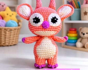 Crochet angel,  inspired by lilo and stitch character