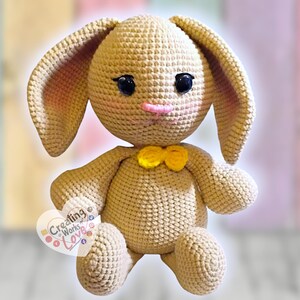 Crochet Amigurumi Bunny Pattern (PDF Download) - Etsy