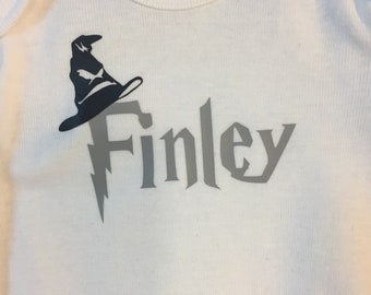 Harry Potter Onesie, Harry Potter Font, Harry Potter Shirt, Harry Potter