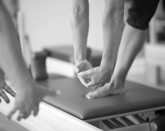 Black & White Fitness Studio Pilates Digital Download