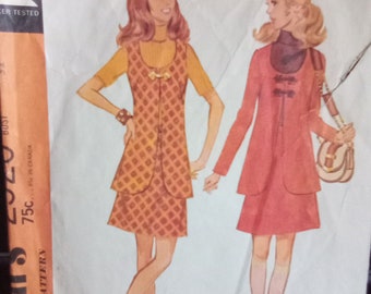 McCalls Jacket, Skirt, Vest Pattern #2520