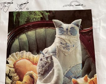 Fancy Patchwork Cat Pattern