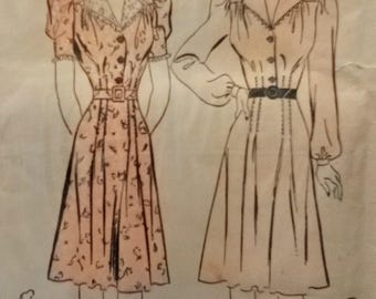 Advance Tailored Dress Pattern #2665