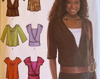 Simplicity Knit Tops Pattern #3790