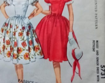 McCall's Dress Pattern # 5731