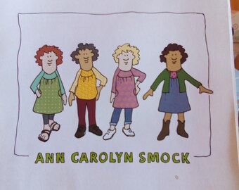 Ann Carolyn Smock with Raglan Sleeve
