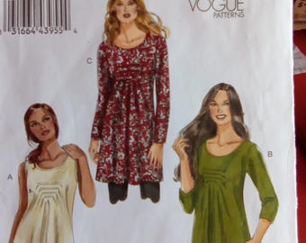 Very Easy Vogue Top and Tunic Pattern #V8731