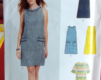 NEW Look by Simplicity Semi A-line Dress Pattern #D0569