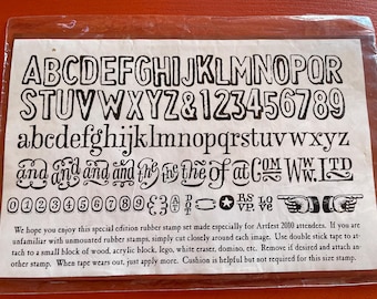 Rubber stamp set Collectible