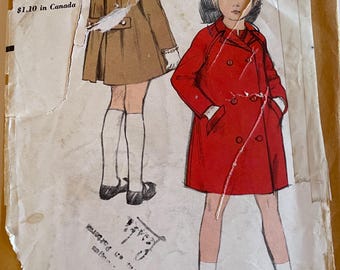Vogue Child’s Coat Pattern by Simonetta #6565