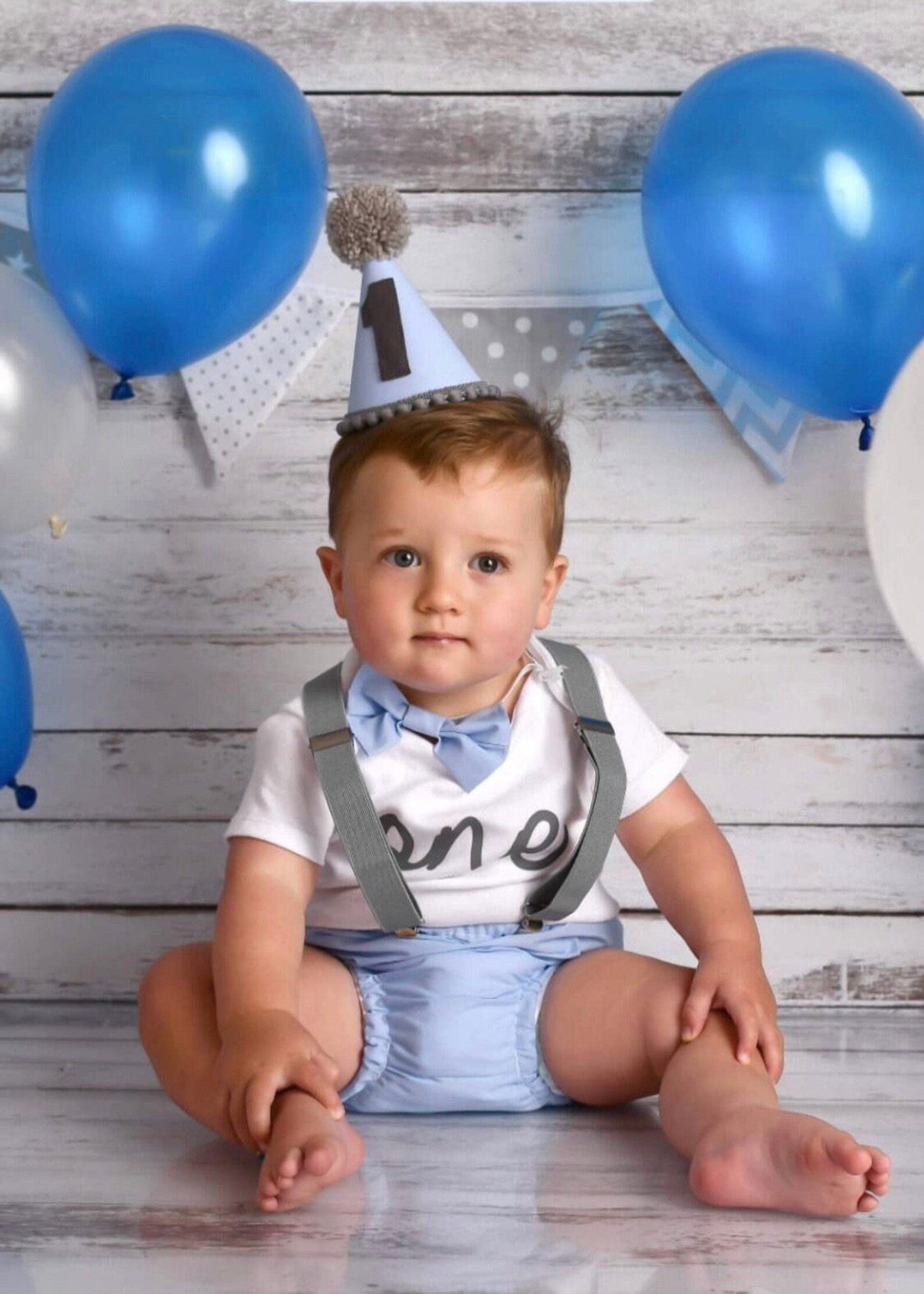 Baby boys Cake Smash Outfit. 1st Birthday set. Photo shoot