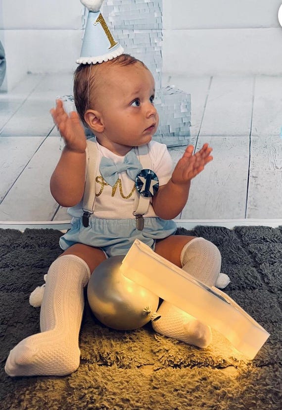 Valentines Sleeper Cake Smash Outfit Boy Linen Flat Cap Smash