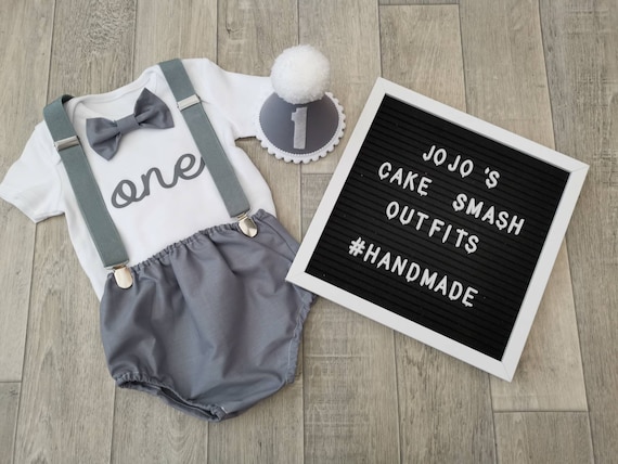 Cake smash vest boy Clearance