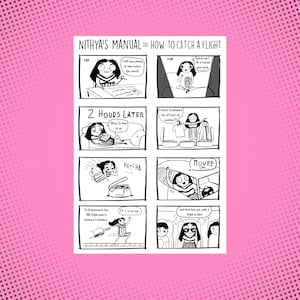 Black and White Custom Cartoon Comic Strip for any occasion/Made to Order/digital comic/birthday gift/anniversary /personalized illustration