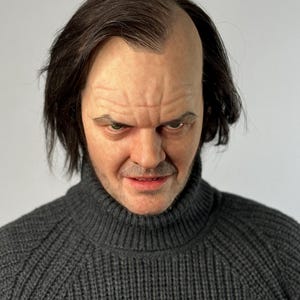 Life sized silicone statue of Jack Nicholson as Jack Torrance from “The Shining”