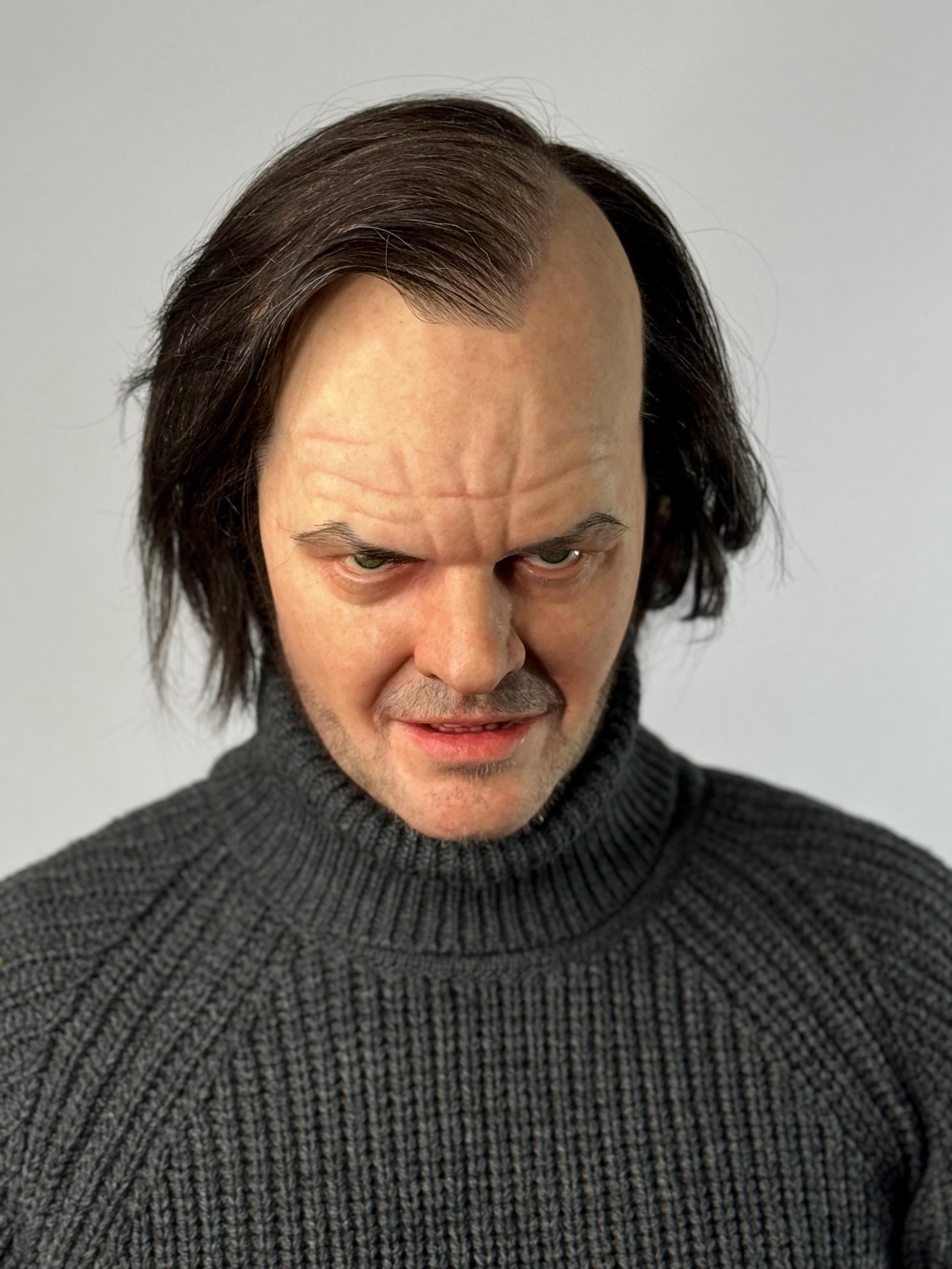 Life sized silicone statue of Jack Nicholson as Jack Torrance from “The Shining”