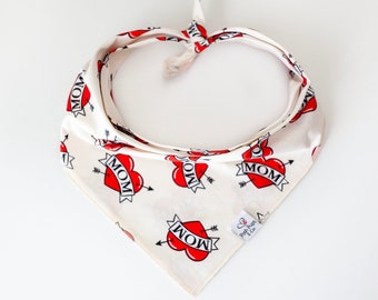 Mom Bandana, I love my Mom Dog Bandana