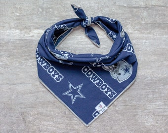 Dallas Cowboys Dog Bandana, NFL Dog Bandana